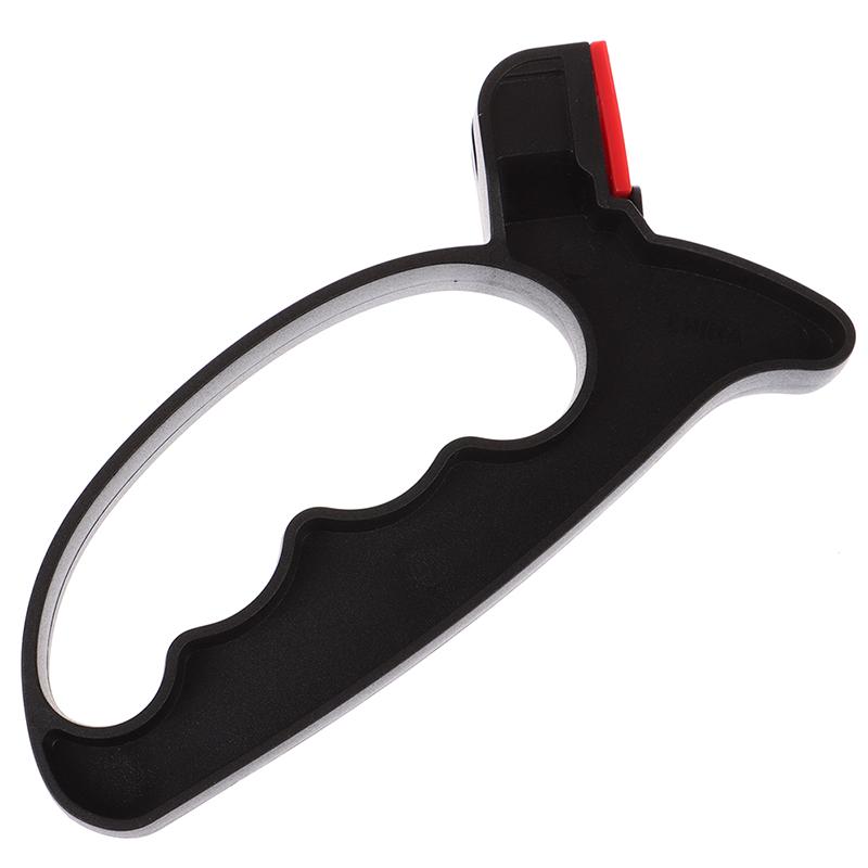 Knife Sharpener 2 In 1 Handheld Scissor Sharpening Grindstone Stone Kitchen Tool