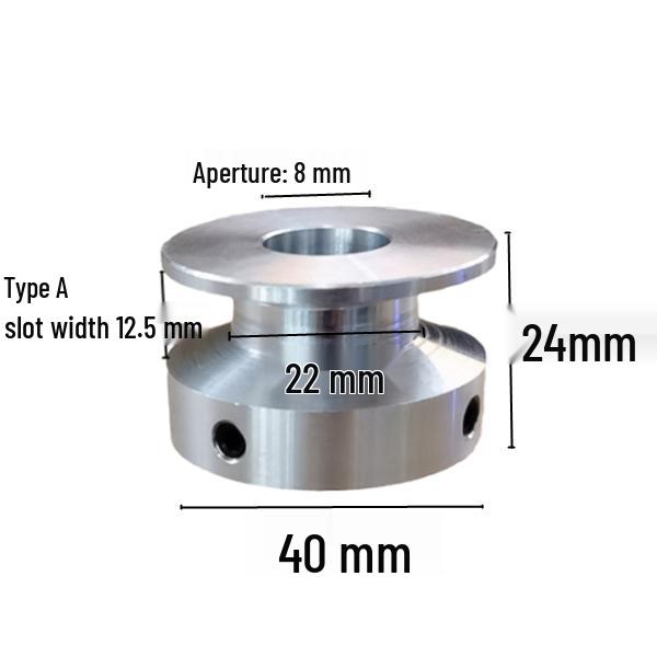 A-type Single Groove V-Belt Drive Pulley for Motor