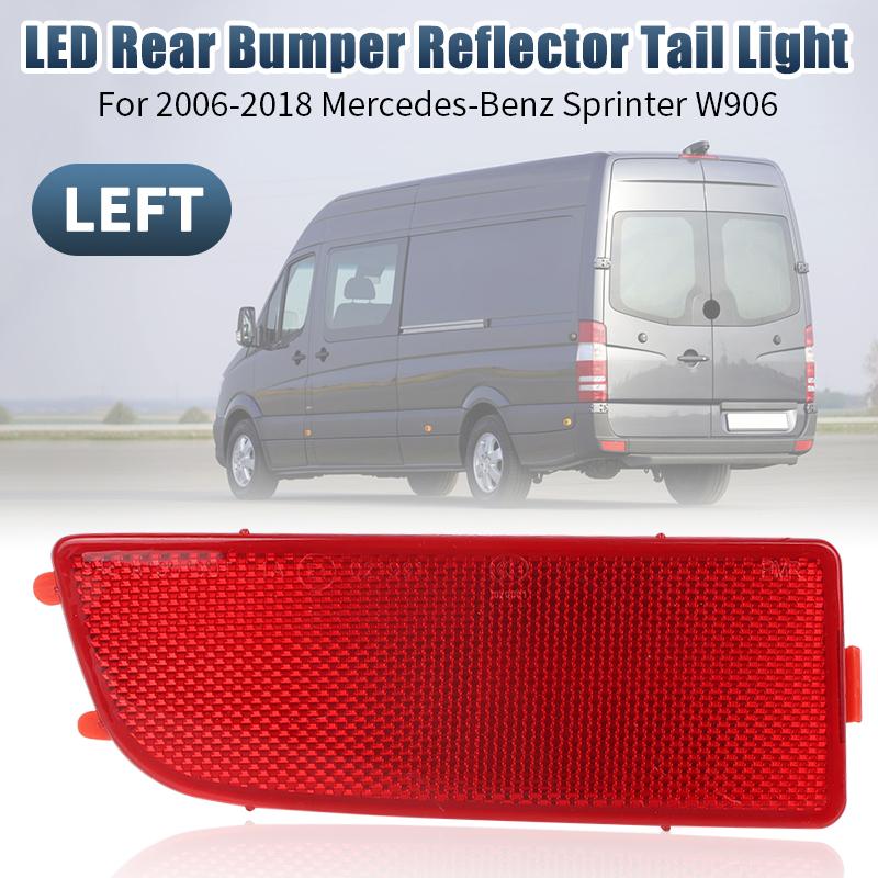 Rear Bumper Reflector Tail Light Cover Rear Left Right Bumper Reflector For Mercedes Benz Sprinter 3500 2010-2018 9068260040 Left