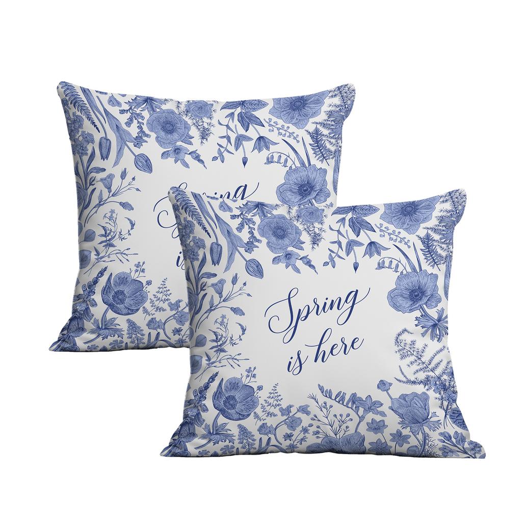 New American Retro Floral Pillowcases Various Styles of Cushions Pillowcases Home Decoration