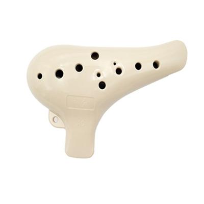 Ian Ocarina Alto C Educational Ocarina, Ivory Korean Popular Toys