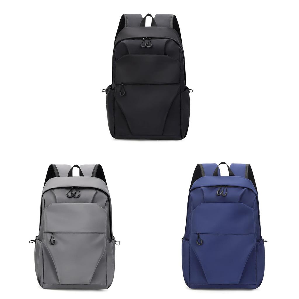 Mochila de Viaje de Nailon con Puerto de Carga USB para Hombres y Mujeres Adecuada para Portátiles de 15,6 Pulgadas