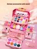 Girls Makeup Kit Baby Cosmetics Bag With Nail Polish Lipstick Non-Toxic Games Pretend Play 6 Years Fashion Beauty Children Toy