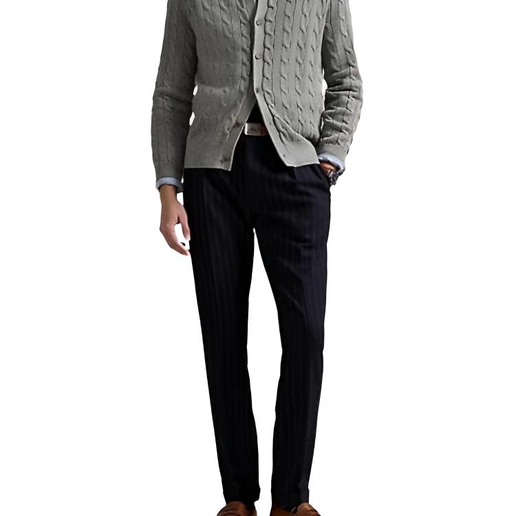 Polo Ralph Lauren FW25 Knitwear Standard Men's Gray MNPOSWE16822391-020