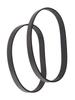 High Quality Belts Vacuum Cleaner 2pcs Black Cleaning