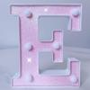 Pink LED Letter Light for Celebrations and Proposals