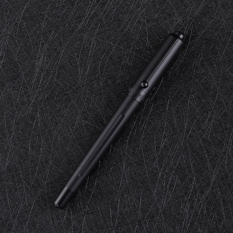 Smooth Writing Pen Business Pen Metal Fountain Pen Bent Nib Calligraphy Pen Stationery Pen Gift for Student Teacher