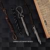 TACRAY Titanium Bolt Action Mini Pen, Pocket Size EDC Pen with Lanyard Clip and LAMY Brand Refill