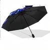Custom Text Automatic 8 Bone Umbrella, Portable Sun Rain Protection UmbrellaGenshin Impact