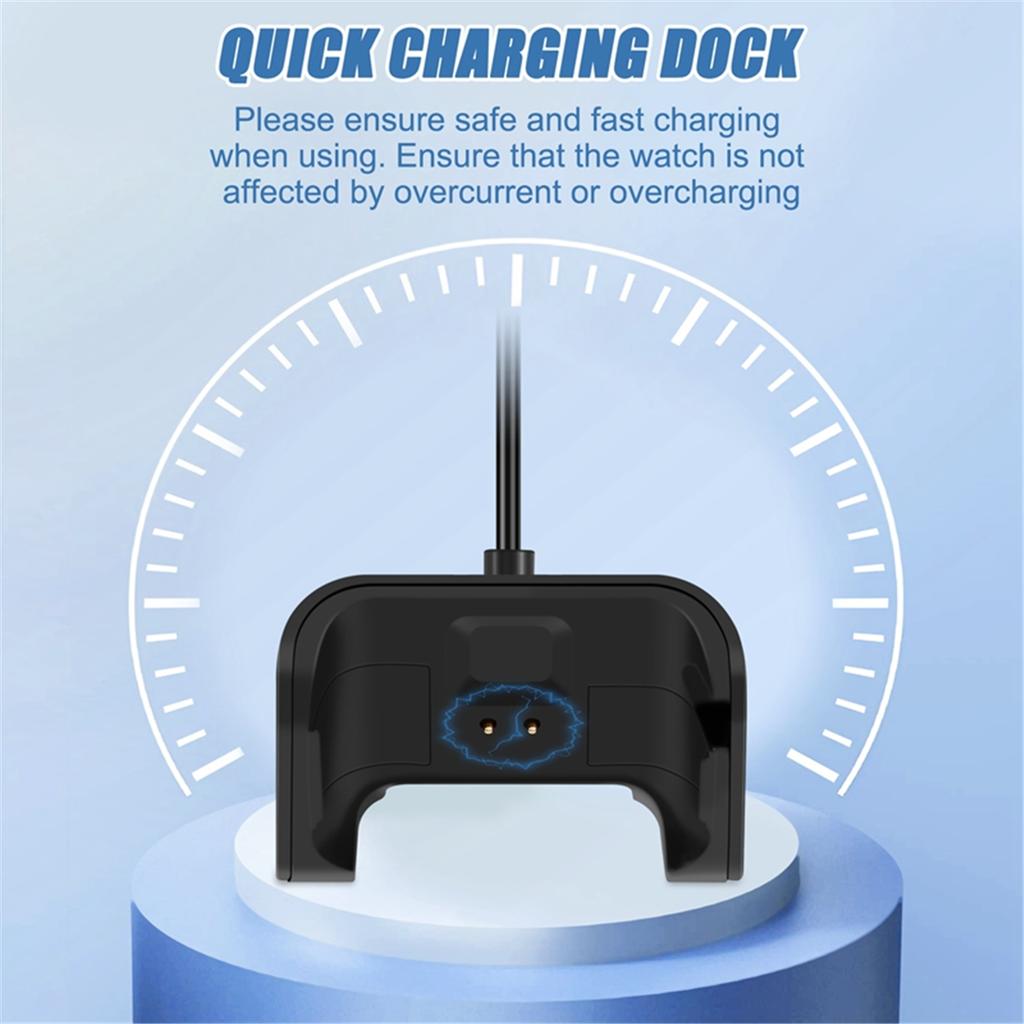 AA58 Magnetic Charger Dock Station Charging Cable Cradle for Amazfit Bip A1608 Smart Watch