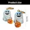 Festival Halloween Pumpkin Specter Earring Eye Catching Ear Jewelry Theme Gathering Earrings Alloy Texture for Theme Event
