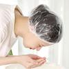 50 Pcs Disposable Shower Cap With Enlarged Thickness Transparent Hair Dye Waterproof And Oil Resistant Shower Head Cover