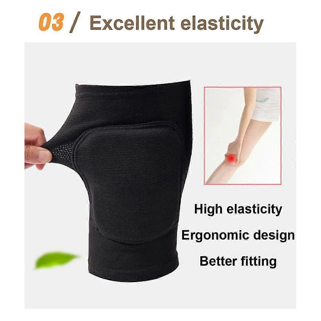 Dance, Wrestling, Basketball, Volleyball Knee Pads for Women, Knee Protector Soft Knee Pad