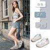 Leather Women's Autumn New Flat-bottomed Sports Women's Casual Little White Shoes Women's Versatile Women's Shoes