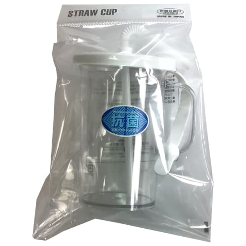 Komori Jushi AS ONE Clean Straw Cup, 230ml, Clear