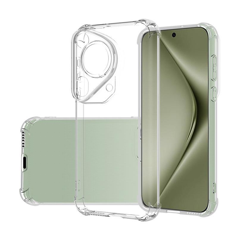 Suitable for Huawei Pura 90 Four-corner Anti-drop Mobile Phone Case Pura 80 PRO 5G Transparent TPU Soft Case