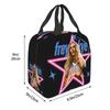 Freya Skye Singer Insulated Lunch Bag Storage Food Box Portable Thermal Cooler Lunch Boxes For Travel