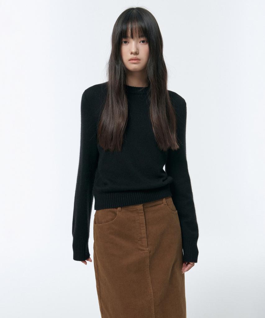MUSINSA STANDARD WOMAN Women'S Corduroy Midi Skirt [Light Brown]