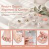 8 Pcs Non-slip Pedicure Toe Dividers Soft Silicone Reusable Toe Dividers  Home Use