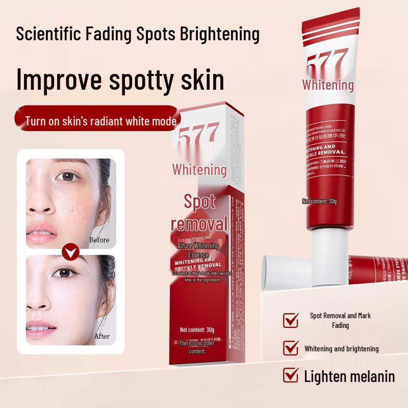 577 Whitening & Freckle Removing Serum: Fade Dark Spots, Refine Skin, Enhance Radiance, Lighten Marks