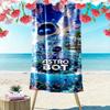 ASTRO BOT Custom Name Print Beach Towel, Large Soft Quick Dry Towel for Beach Camping Swimming