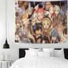 Anime Made In Abyss Wandteppich Wandbehang Wandteppich Art Deco Decke Vorhang Aufhängung Zuhause Schlafzimmer Wohnzimmer Dekor