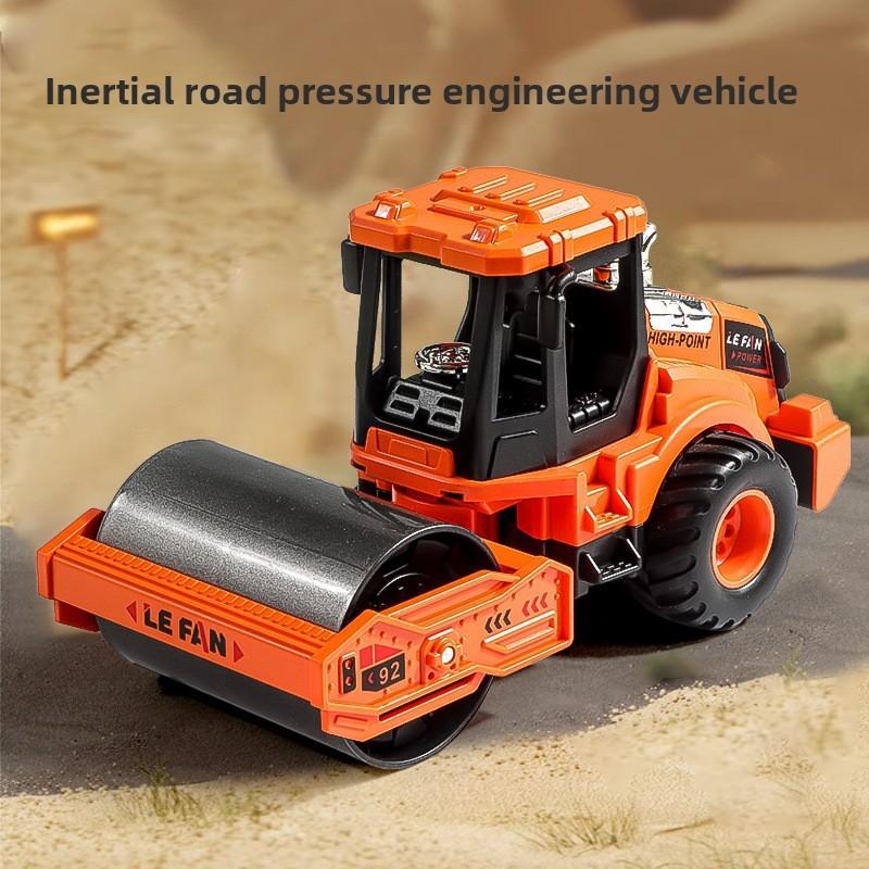 Engineering Toy Inertial Road Roller For Kids Handeye Coordination Development