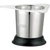 MacMa Tea Strainer Dokodemo (Anywhere) Strainer for Cups, Teapots, and Coffee Servers, Silver, Dokod