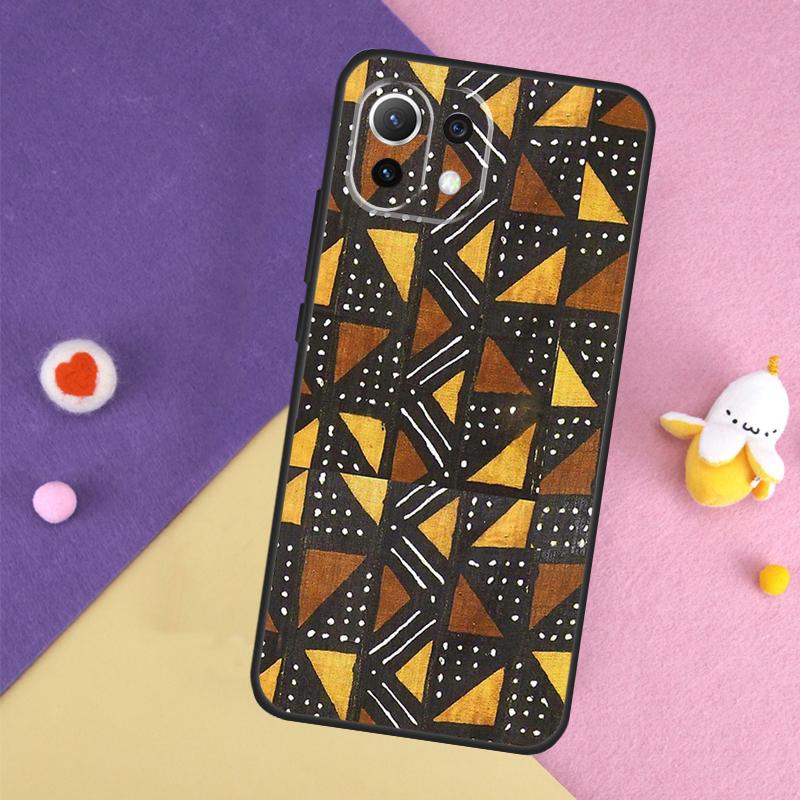 

African Fabric Print Case For Xiaomi 13 14 15 Ultra 11T 12T 13T 14T Pro POCO X7 Pro X3 X5 X6 F5 F6 M6 Pro Cover POCO X6 Pro
