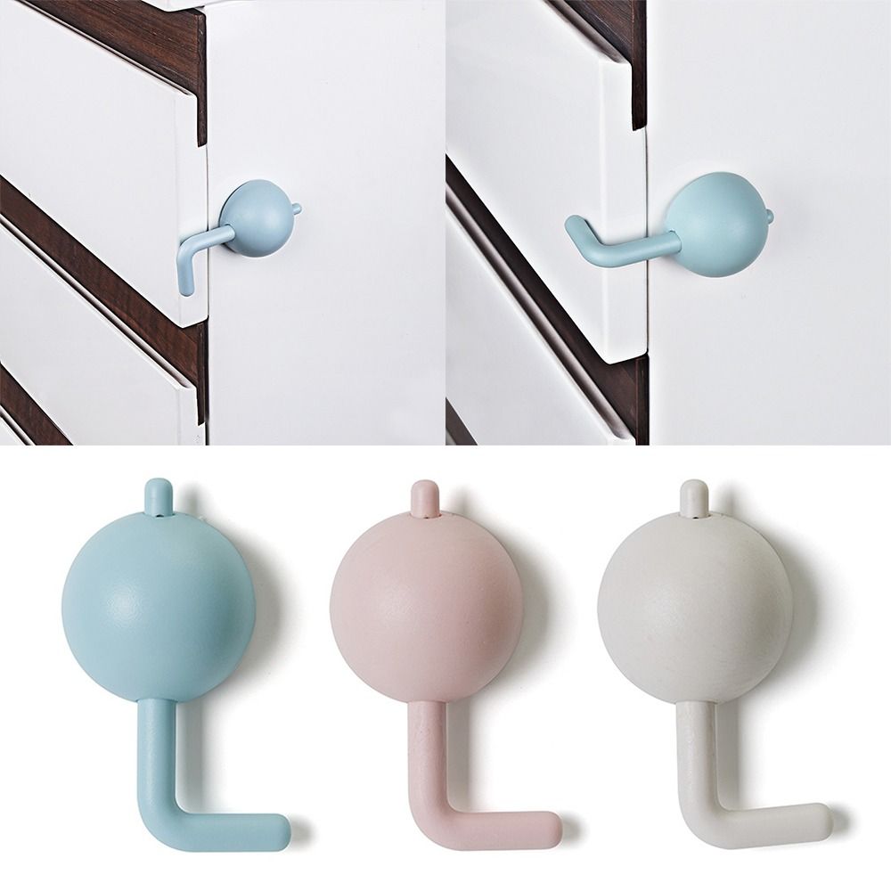 

Multi-Functional Security Refrigerator Buckle Baby Safety Lock Safety Cabinet Door Drawer Locks світло-синій колір