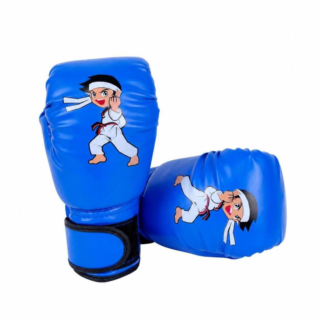 Kids Boxing Gloves PU Leather Training Colorful for Young Children