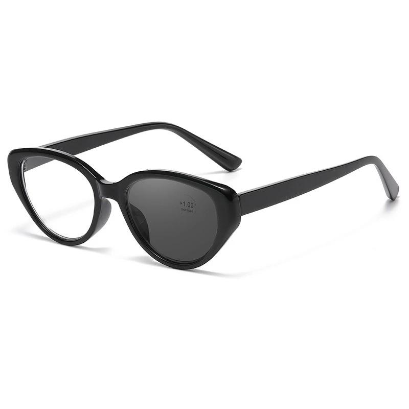 

Новые модные фотохромные очки для чтения «кошачий глаз», блокирующие синий свет, защита глаз, оптические очки по рецепту от 0 до +4,0 +100