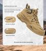 Warrior Men's High-Top Martin Boots - 2025 Height-Increasing Outdoor Hiking and Mountaineering Shoes