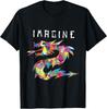 Imagine Fantasy Dragon Tattoo Style T-Shirt Unisex T-Shirt
