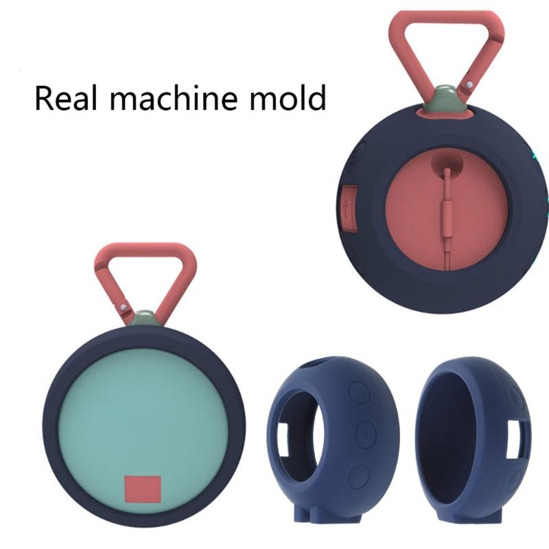 for Clip 2 Bluetooth-compatible Speaker Protective Silicone Skin-friendly Carrying Cases Audio Spare Parts