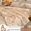 Pure Cotton Double Layer Gauze Summer Blanket for Kids and Adults