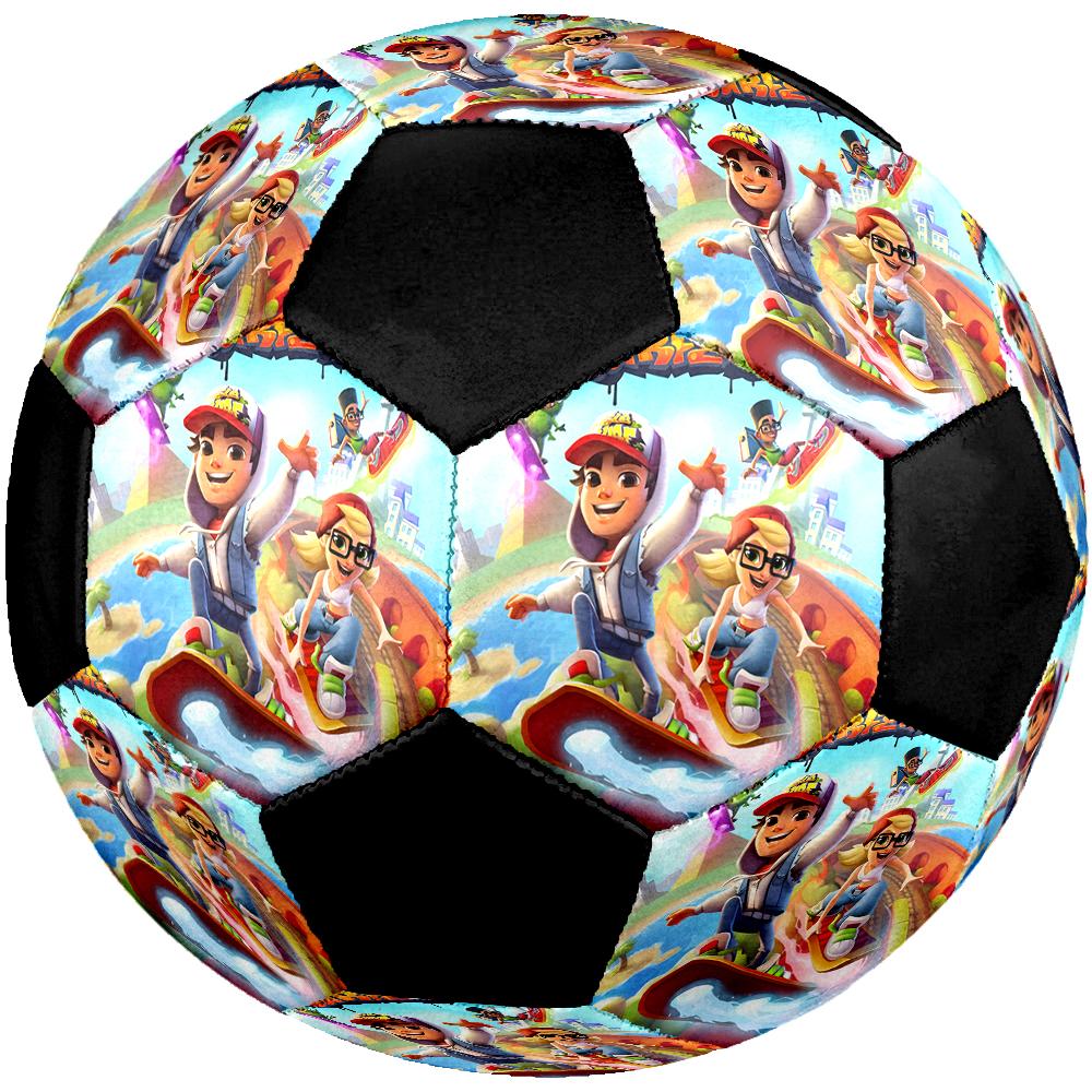 Subway Surfers Theme Size 5 Soccer Ball, Suitable for Both Indoor and Outdoor Matches, a Gift Suitable for Everyone.