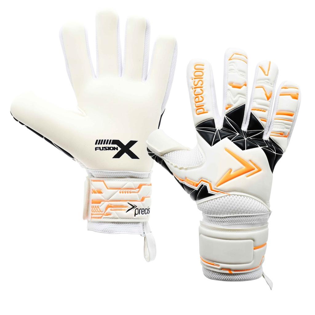 Precision Childrens/Kids Fusion X Negative Replica Goalkeeper Gloves