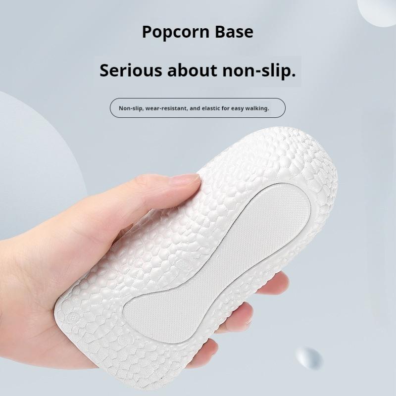 1Pair New Breathable and Comfortable Insoles Height Increase Half Insoles for Men and Women Shock-absorbing Sports Insoles