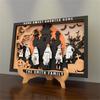 Halloween Wood Crafts Three-dimensional Tabletop Ornaments Festive Atmosphere Decorations
