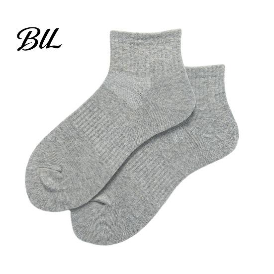 Lightweight Mesh Athletic Socks Cotton Socks, Breathable Solid Color Soft Sweat-Absorbent Moisture Wicking Sports for Running Gym And Daily
