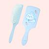 Cute Pig & Rabbit Family Air Cushion Comb - Soft Massage Bristles, Lovely Cartoon Design for Girls & Daily Hair Care