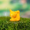 7-style Micro Landscape Simulation Owl Ornaments Resin Crafts Cute Owl Miniatures Cartoon Mini Owl Ornaments Outdoor