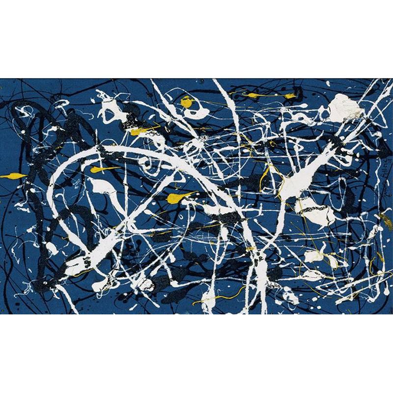 Jackson Pollock Abstract Oil Canvas Painting Color Modern Posters and Prints Wall Art Picture for Living Room Home Decor Cuadros