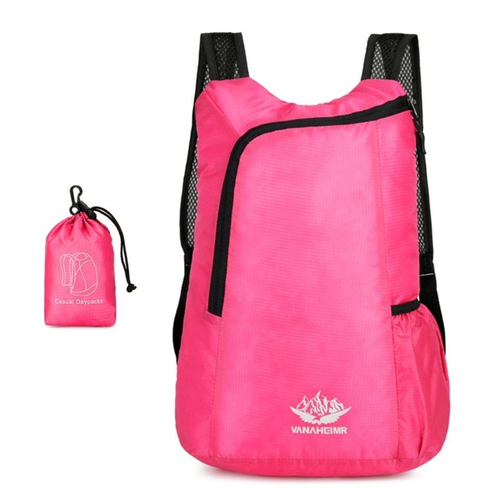 Portable Sport Bag Lightweight Shoulders Bag Outdoor Backpack Foldable Backpack Hiking Daypack
