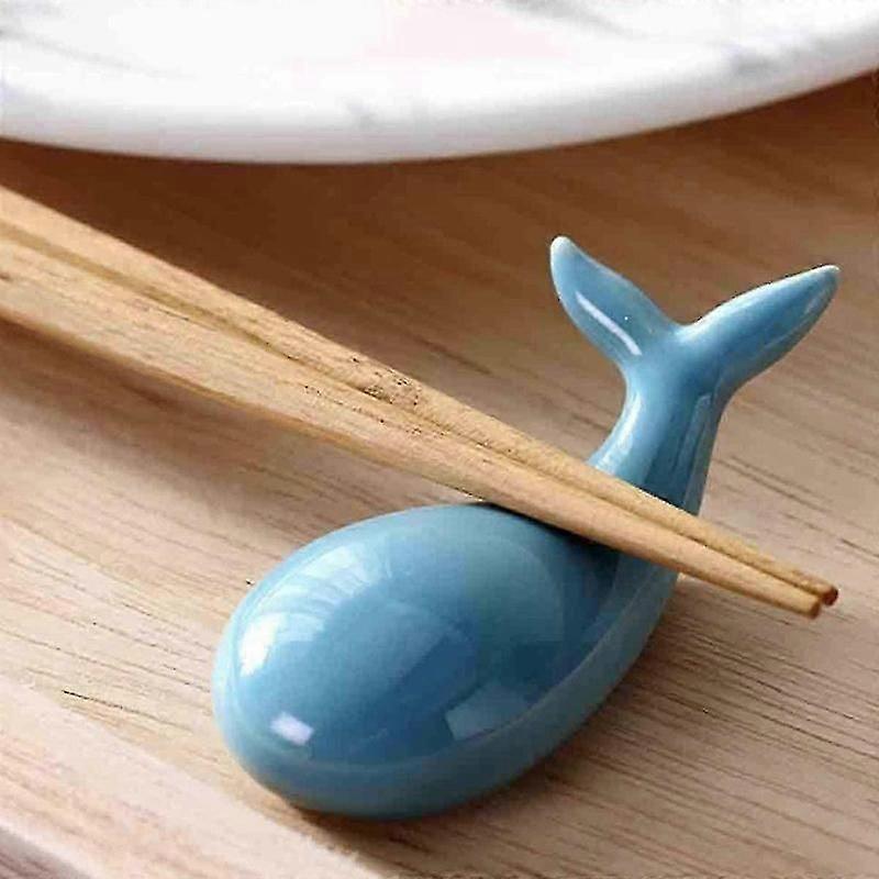 8 ceramic chopstick holders for tableware