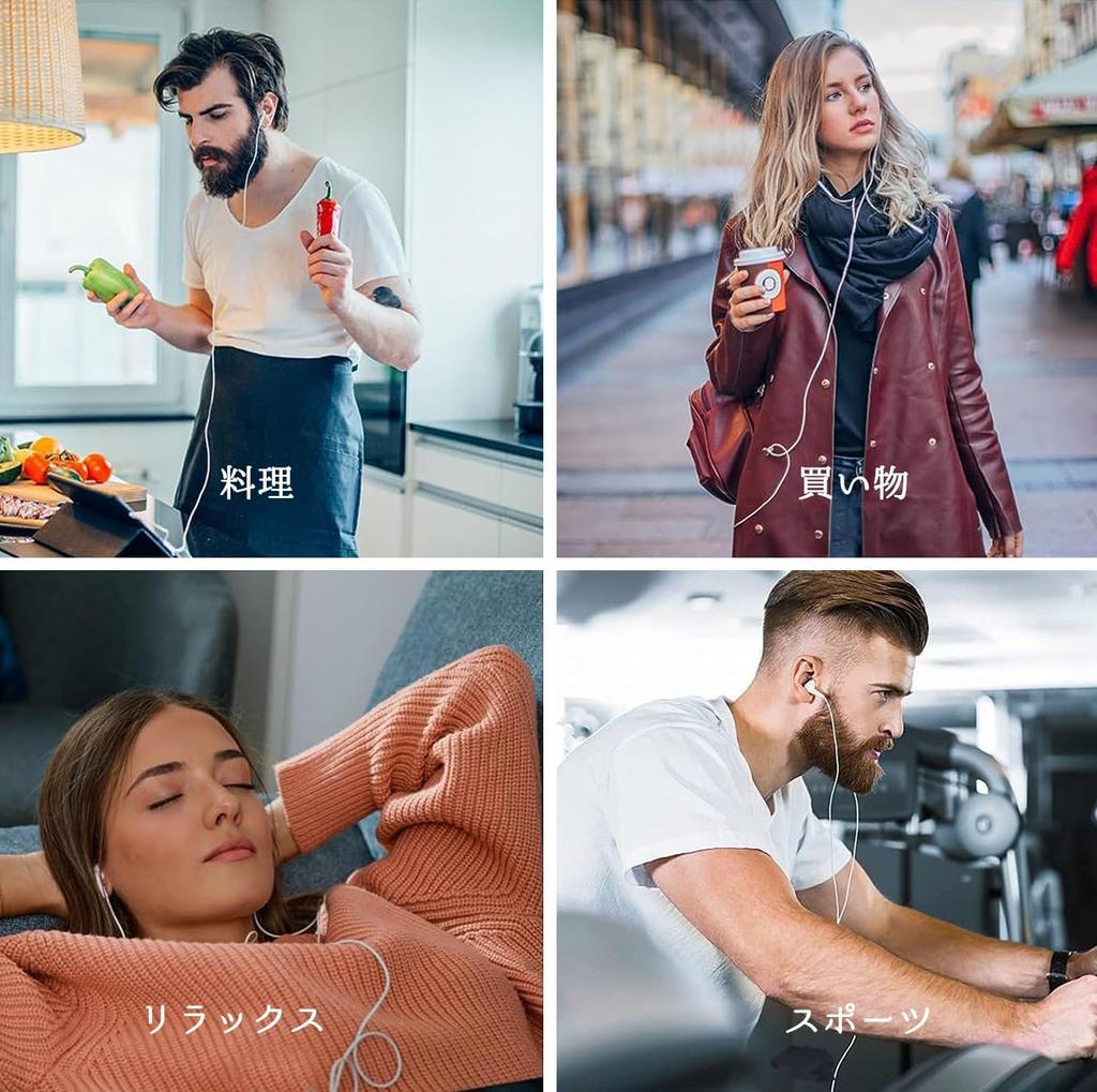 Kablede kablede øretelefoner for med HIFI-lydvolum dyp støtter jobbing fra kompatibel med ideell for hvite øretelefoner, datamaskiner, mikrofon,