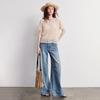 Women's Summer Hollow Knit Short Sleeve Top