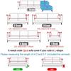 1/2/3/4 Sitz hochwertiger Samt-Sofabezug für Wohnzimmer, maschinenwaschbar, Sofabezug, L-förmiger Abschnitt, Sofa-Kissenbezug