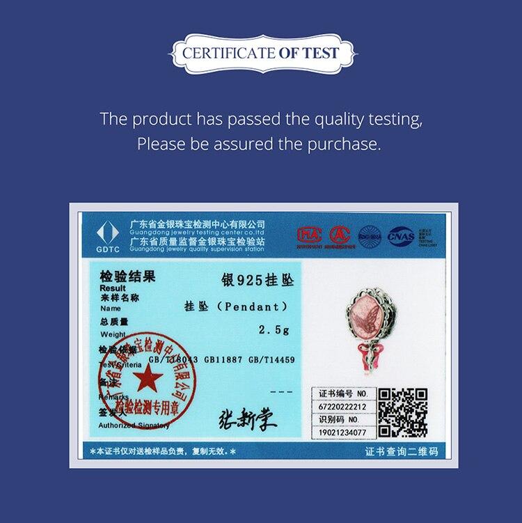 WOSTU 925 argint sterling roz prințesă magică oglindă farmec pandantiv cu mărgele se potrivește original colier brățară pentru femei bijuterii